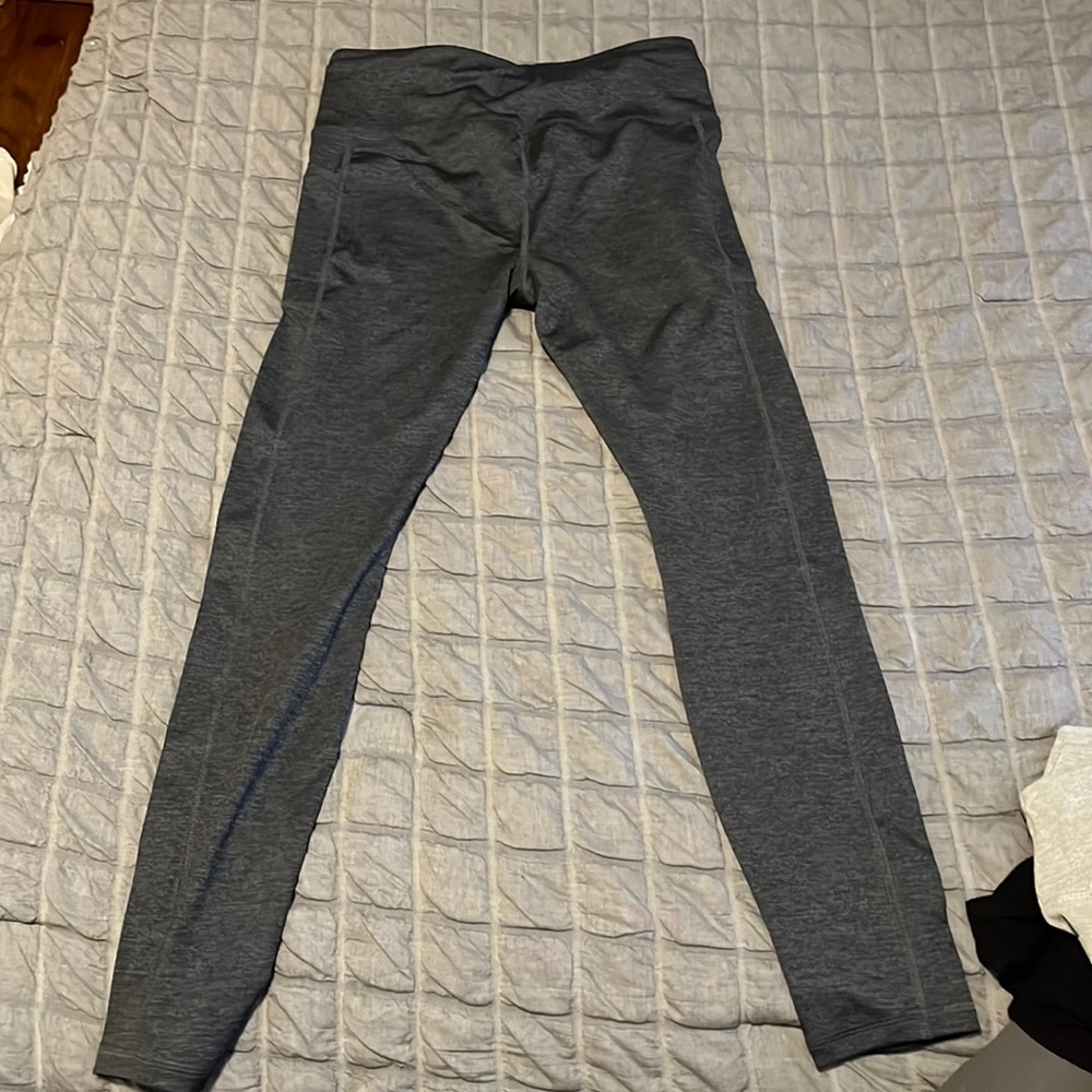 Gray leggings